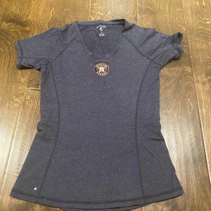 Women's Houston Astros Antigua Navy Blue Logo Shirt - Size S